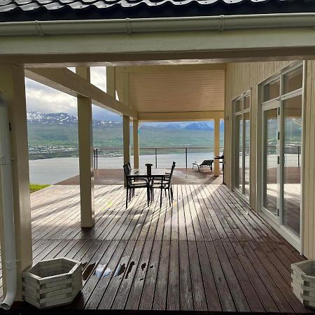 Akureyri - Cabin With An Amazing View Villa Bagian luar foto