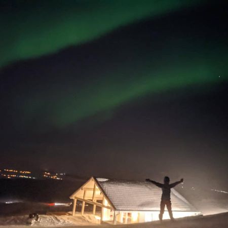 Akureyri - Cabin With An Amazing View Villa Bagian luar foto