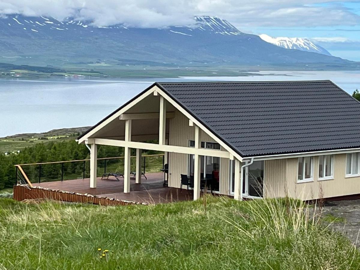 Akureyri - Cabin With An Amazing View Villa Bagian luar foto