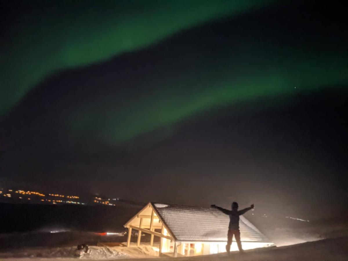 Akureyri - Cabin With An Amazing View Villa Bagian luar foto